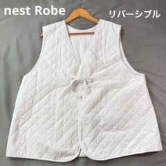 nest Robe 天然染め天竺ラッフルTシャツ　半袖　白　フリー　フリル袖 nest Robe 天然染め天竺ラッフルTシャツ 半袖 白 フリー フリル