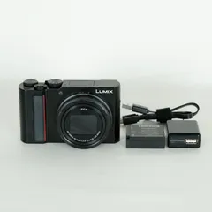 Panasonic パナソニック LUMIX DC-TX2-K 中古・実用品 中古】 【美品】 パナソニック LUMIX DC-TX2-K ブラック - メルカリ
