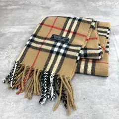 Burberrys ノバチェック マフラー ウール100％ バーバリーズ 旧バーバリー BURBERRY