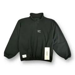 定価33000円 新品 　WTAPS 23AW DEPST / SWEATER / POLY. FORTLESS ハーフジップ フリース 232ATDT-CSM33 ダブルタップス 3 65543Aのサムネイル