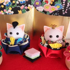 2025年最新】つまみ細工 ひな人形の人気アイテム - メルカリ