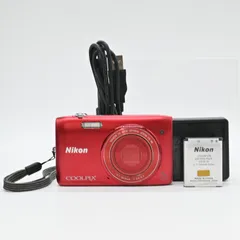 Nikon coolpix S3500 レッド デジカメ 2722 Amazon.com : Nikon COOLPIX S3500 20.1 MP Digital Camera with