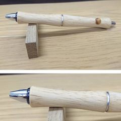 木軸ボールペン　DR-ラバーウッド  T-2　ボールペン　限定販売　木製　Dr.Grip　ドクターグリップ　カスタムペン　オリジナル　限定　限定品　木軸　木軸ペン