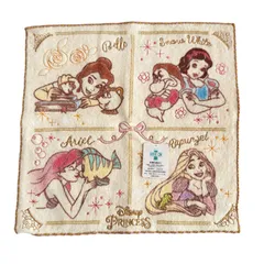 ディズニー プリンセス ミニタオル タオルハンカチ