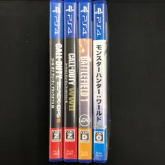 中古 PS4 ソフト 4本セット