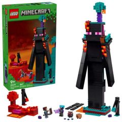 LEGO Minecraft Enderman Tower 21279 Gift Present Birthday Celebration Gift Black Friday Christmas 9 years old Blocks Educational Idea Colorful Boys Girls Birthday Present LEGO Blocks Indoor Play