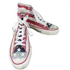 コンバース CONVERSE 90S MADE IN USA ALL STAR HI 星条旗柄 メンズ CONVERSE：8 1/2 