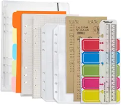 DY.2ten システム手帳 A5 手帳リフィル 90枚 方眼 横罫 6穴 リング