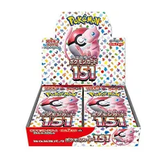 ポケモンカードゲーム スカーレット&バイオレット 強化拡張パック 「ポケモンカード151」 BOX