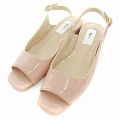 デイシー deicy エナメル バックストラップ サンダル ローヒール S 22.5cm ピンク /ZK 0822 ■PNのサムネイル