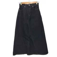 ムジルシリョウヒン 無印良品 木の実から作ったカポック混 デニムAラインスカート レディース JPN：M 
