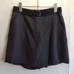 美品✨ エミット オブ エナジー レイ ビームス Emit of Energy Rey Beams  ショート パンツ ベルトループ ベルト付き フロン 台形 ラップ風 バックル 金具 生地薄め y2k 韓国風