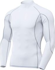 【訳あり！超お得！】　テスラ　コンプレッションシャツ　MUT32　WHT　M～XL