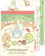 【中古】ノート・メモ帳 とかげのお家にあそびにいきましたテーマ(輪っか) クロスメモ 「すみっコぐらし」