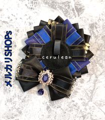 ロゼット⭐︎痛ロゼット⭐︎深緑⭐︎黒⭐︎ハンドメイド