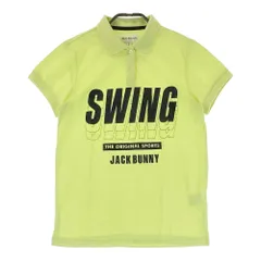 サイズ：1 JACK BUNNY ジャックバニー  半袖ポロシャツ  イエロー系 [240101481838] ゴルフウェア レディース ストスト