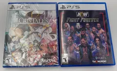 【極美品】PS5 輸入版ソフト アソート 2点セット(CRISTALES/FIGHT FOREVER) A0119 0614ML007 0120240530103526