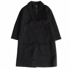 ナノユニバース nano universe チェスターコート ロング F チャコールグレー レディース 【中古】