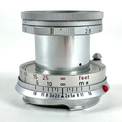 OH済 Leica Elmar 50mm f2.8 フロント＋リア＋プロテクター - レンズ ...