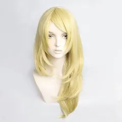 在庫処分　cosplay wig 変装 パーティー +おまけ3点 エマ 佐野 専用ネットとヘアピンとメモパッド付 二番目の城 耐熱コスプレウィッグ