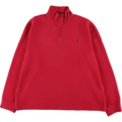 古着 ラルフローレン Ralph Lauren POLO by Ralph Lauren ハーフジップスウェットシャツ トレーナー メンズL/eaa364371