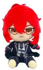 【中古】ぬいぐるみ ディルック おすわりぬいぐるみ～ディルック＆ガイア～ 「原神-GENSHIN-」 GiGO・セガ限定