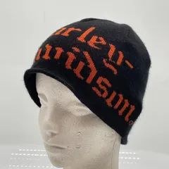 ヴィンテージHARLEY-DAVIDSON ニット帽 炎デザイン フリーサイズ HARLEY-DAVIDSON 炎デザイン ニット帽 - メルカリ