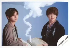 【中古】生写真(ジャニーズ) Hey! Say! JUMP/山田涼介・有岡大貴/横型・バストアップ/「Hey! Say! JUMP Fab! -Live speaks.-」グッズオフショット/公式生写真