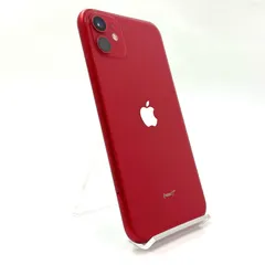 【全額返金保証】【最速発送】Apple iPhone 11 128GB (PRODUCT)RED Softbank 白ロム 84% 動作確認済