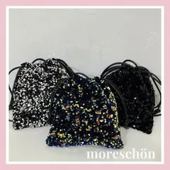 即日発送》🎀 スパンコール巾着ショルダーバッグ 🎀 2way キラキラバッグ ラメ 軽量 大容量 ハンドバッグ 結婚式 2次会 二次会 パーティー デート 披露宴 二次会 お呼ばれ 同窓会 パーティーバッグ ミニバッグ ブラック シルバー