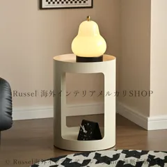 サイドテーブル ラウンド型 ベッドサイドテーブル コーナーテーブル サイドチェスト 収納 丸 机 スリム ディスプレイ テーブル 韓国インテリア おしゃれ かわいい モダン 8-14