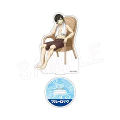 【中古】アクリルスタンド・アクリルパネル 蜂楽廻 アクリルフィギュアスタンド お風呂ver. 「ブルーロック×極楽湯・RAKU SPA エゴイストたちのふろロック 外気浴ver.」