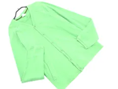 UNITED ARROWS BLUE LABEL ユナイテッドアローズブルーレーベル カーディガン sizeL/緑 ■◇ メンズ