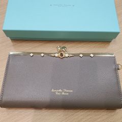 【EL6】サマンサタバサ プチチョイス 長財布 がま口 ビジュー Samantha Thavasa Petit Choice　MK10487