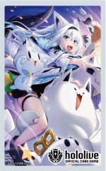 [중고] 공급 hololive OFFICIAL CARD GAME 공식 홀로커 슬리브 Vol.4 [백상 후부키]