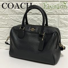 ★美品★COACH コーチ ミニハンド/ショルダー 2wayバッグ ネイビー