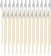 塗装棒 塗装 クリップ 手持ち手棒 ペインティングクリップ 趣味 ホビー プラモデル フィギュア 塗装用クリップ 使いやすい 塗装用具 2.5x180mm （25PCS）