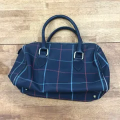 Burberry 2way ボストンバッグ　旅行バッグ ノバチェック　ネイビー 激レア】Burberry ボストンバッグ 2way ノバチェック ネイビー