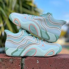 JORDAN TATUM 3 GS 'ZERO DAYS OFF' ナイキ ジョーダン テイタム 3 ジェイソン テイタム 【BOY'S】 seafoam/apricot agate-spruce aura HF3136-002