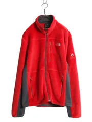 【お得なクーポン配布中!】 ノースフェイス サミット シリーズ フリース ストレッチ 切替 ジャケット メンズ M 古着 パイル アウトドア フルジップ ブルゾン ツートン