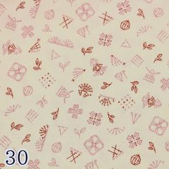 若山雅子 American Country 25 生地25040-30 designed by Masako Wakayama 1mカット