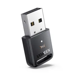 【在庫処分】USB Bluetoothアダプタ PC用 Bluetooth5.4 アダプタ UGREEN 無線 Windows 11/10/8.1用 プラグ＆プレイ長距離通信 Bluetoothキーボード/マウス/ヘッドフォン/スピーカーなど用 紛失防止 日本