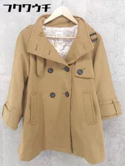 ■ PAGEBOY ページボーイ ラビットファー 長袖 コート サイズM キャメル レディース 【中古】 【1002802340444】のサムネイル