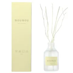 ☆ キルト ☆ moumou リードディフューザー リードディフューザー スティック フレグランス ディフューザー 芳香剤 moumou リネン シルク コットン ルームフレグランス アロマディフューザー おしゃれ リビング ファブリック 部屋用 100mlのサムネイル