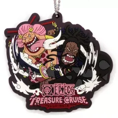【中古】雑貨 カイドウ＆ビッグ・マム ラバーマスコット -トレジャークルーズ- 「一番くじ ワンピース with ONE PIECE TREASURE CRUISE Vol.2」 E賞