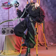 三分妄想 魈 コスプレ フルセット（お面・武器・ウィッグ・靴付き 三分妄想 原神 コスプレ ショウ 衣装 ※ウィッグ 靴 仮面 武器