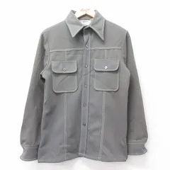 S/古着 長袖 シャツ ジャケット メンズ 80s 緑系 グリーン 25oct15 中古 アウター