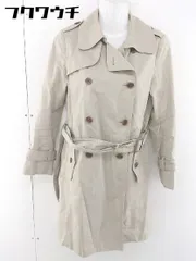 ◇ ◎ Tiara ティアラ ウエストベルト付き 長袖 トレンチ コート サイズ3 ベージュ系 レディース P  【1112230000558】のサムネイル