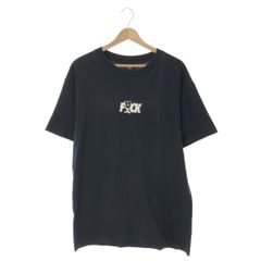 FTP ファックザポピュレーション Undefeated アンディフィーテッド U-Fuck TEE Tシャツ プリントTee 半袖 ブラック LARGE