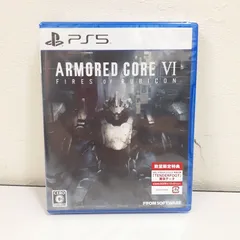 【三沢店】 PS5　ARMORED CORE VI FIRES OF RUBICON　未開封品